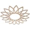 Ekena Millwork Daisy Wood Fretwork Pierced Ceiling Medallion, Alder, 26"OD x 9"ID x 3/8"T CMWP26X26X0375DAAL - alternate 5